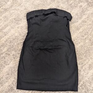 Wild Fable Elegant Black Strapless Dress